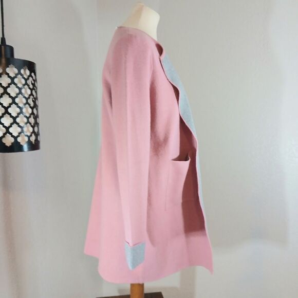 Oliver by Escio Anthropologie NWT Pink   Cardigan Sweater Size M - Picture 2 of 11